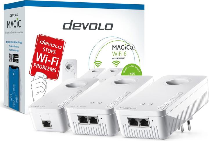 Image du produit Devolo Kit multi-pièces Magic 2 WiFi 6 (2400 Mbit/s)