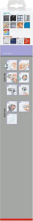 Image du produit tesa MOON GREY Porte-serviettes à deux bras avec solution adhésive sans perçage