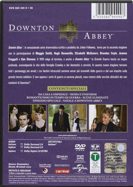 Image du produit Downton Abbey - Season 2 (DVD, 2013, Italien, Anglais)