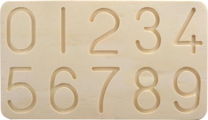 Immagine prodotto Intellectiki Tavola per scrivere i numeri in legno