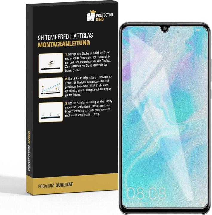 Produktbild Protectorking 3x Echtes Tempered 9H Panzerhartglas Matt Entspiegelt (3 Stück, Huawei P30 Lite)