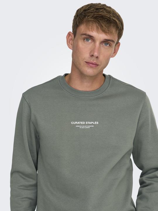 Produktbild Only & Sons Onscurated Reg Crew Neck Sweat Noos (M)