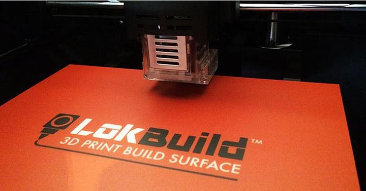 Actual product image LokBuild 3D Print Build Surface (Plate)