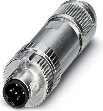 Phoenix Contact M12,5P,Sh.Plug,SPEEDCON,B-coded,Push-in