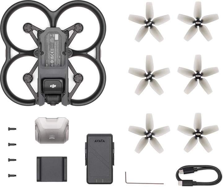 Actual product image DJI Avata (18 min, 410 g, 48 Mpx)