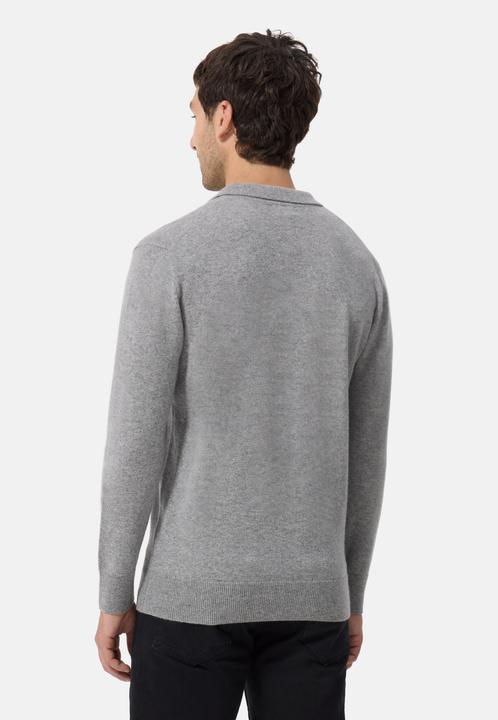 Produktbild Cash-Mere Kaschmir Poloshirt Langarm (L)