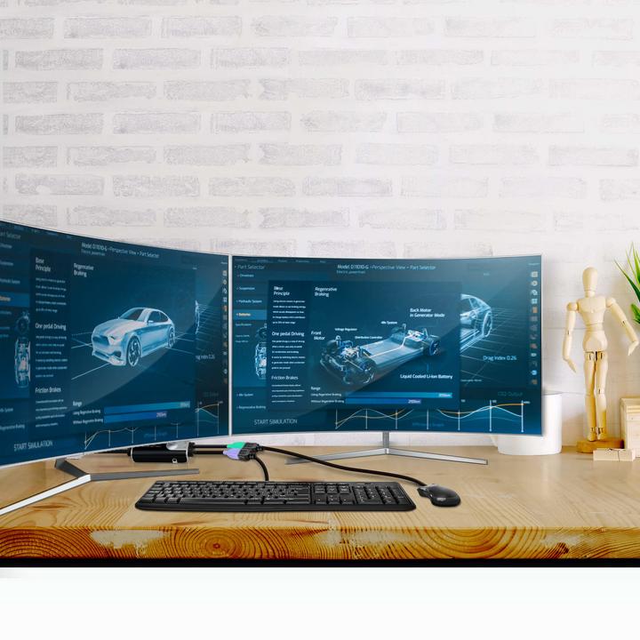 Immagine prodotto Aten Interruttore per tastiera/mouse CS62KM