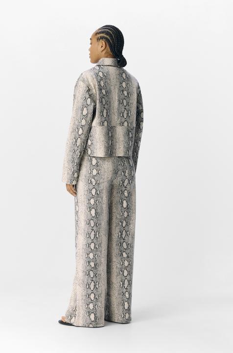 Produktbild Object Schlangenprint Jacke (L)
