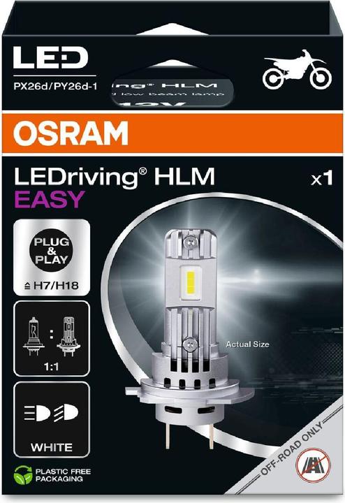 Produktbild Osram LED-Lampe (H18, H7)