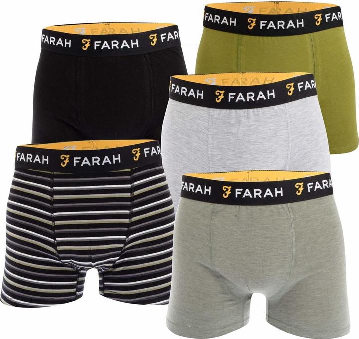 Farah Ronson Boxershorts (5erPack) (S)