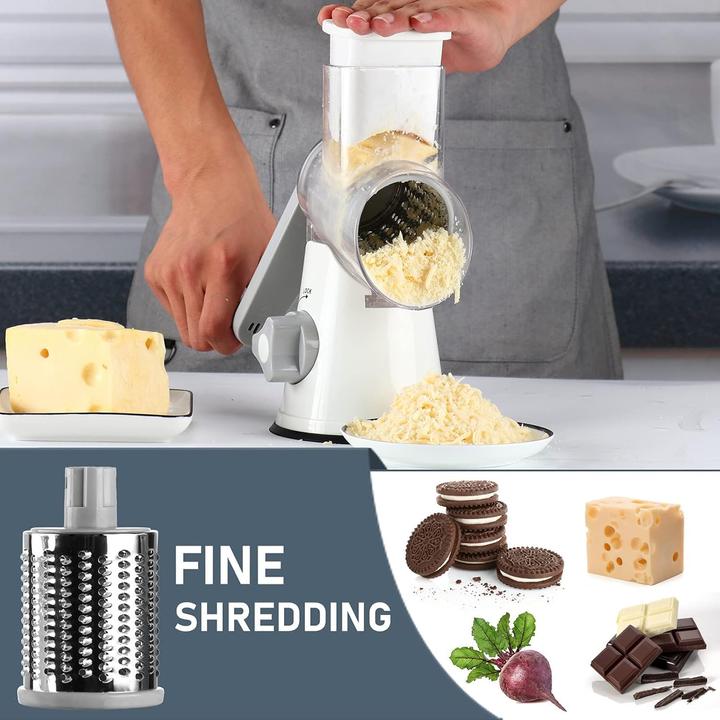 Image du produit Wuciray Trommelreibe mit 3 Trommelblättern