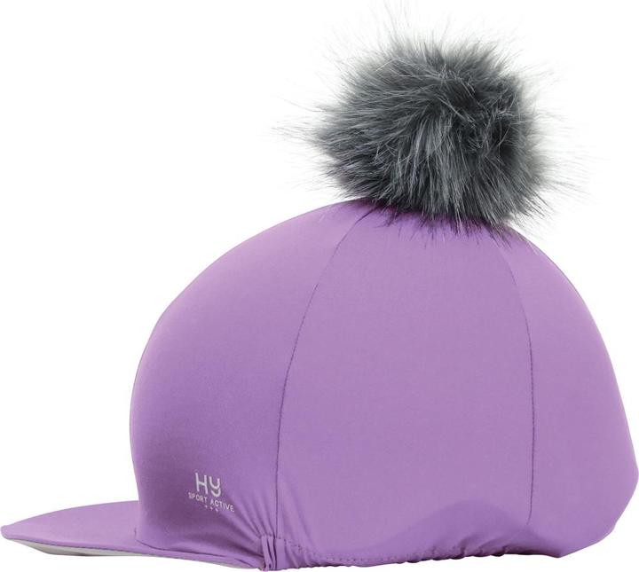 Hy Equestrian Bommel Helmüberzug (One Size)