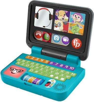 Mattel Fisher Price Educational Laptop with Sounds for 6+ Months HGX01