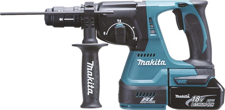 Produktbild Makita Bohr- und Spitzhammer DHR243RTJ Set (inkl. 2 Akkus etc.) (Akkubetrieb)