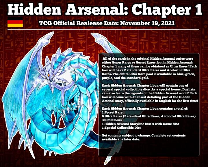 Produktbild Yu-Gi-Oh Hidden Arsenal: Chapter 1 Box (Englisch, Box Set & Collection)