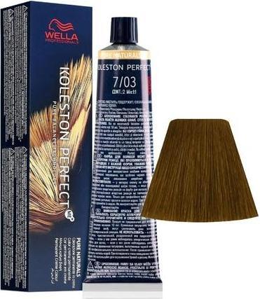 Produktbild Wella KOLESTON PERFECT ME+ PURE NATURALS 7/03 60 ml (7/03)