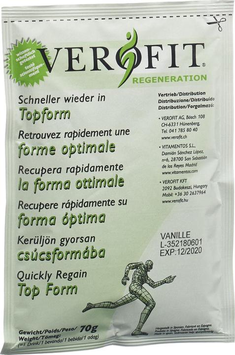 Actual product image VEROFIT Regeneration (Vanilla, 10 pcs., 700 g)