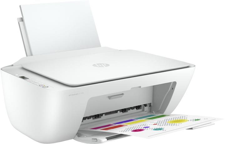 Image du produit HP DeskJet 2710e + AIO Tout-en-un - encre couleur A4, impression (Encre, Couleur)