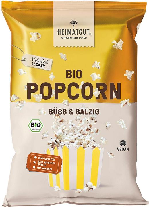 Produktbild Heimatgut Popcorn Süss & Salzig Bio (90 g)
