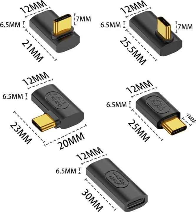 Produktbild PowerGuard USB C – USB C Adapter (USB 4.0)