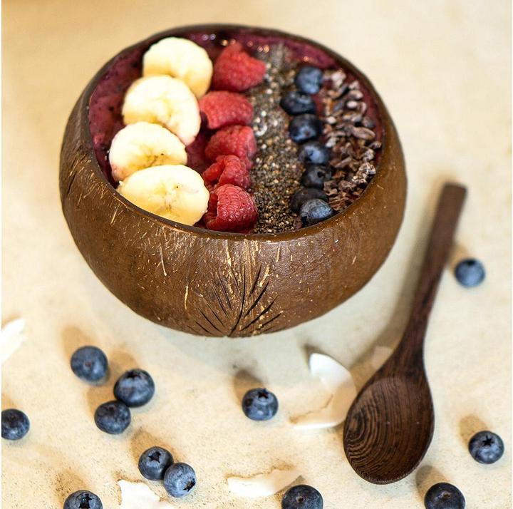Produktbild Io Nova Kokosnuss-Set (Bowl + Löffel) (11.50 cm, 2 x)