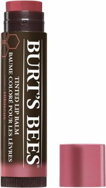 Immagine prodotto Burt's Bees Balsamo labbra colorato all'ibisco (cura delle labbra colorata, 4.25 ml)