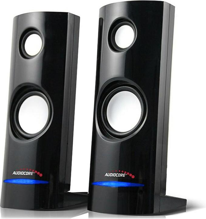 Actual product image Audiocore AC860 loudspeaker 2-way Black Wired