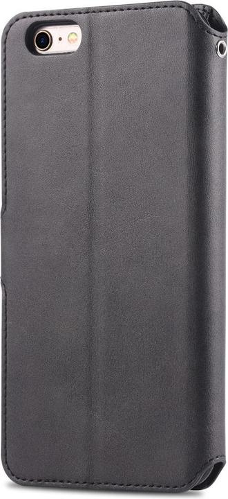 Produktbild Ueli Express iPhone 6s / 6 Buch Etui Tasche Kunstleder mit Kartenfach Schwarz (Apple iPhone 6s, Apple iPhone 6)