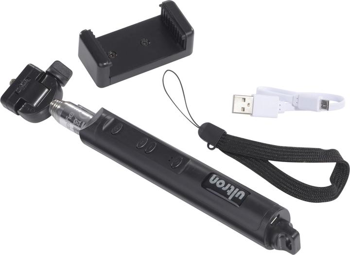 Actual product image Ultron Selfie BT telescopic arm control g. over. BT 3.0 extendable in 7 steps up to 1.1 m Universal