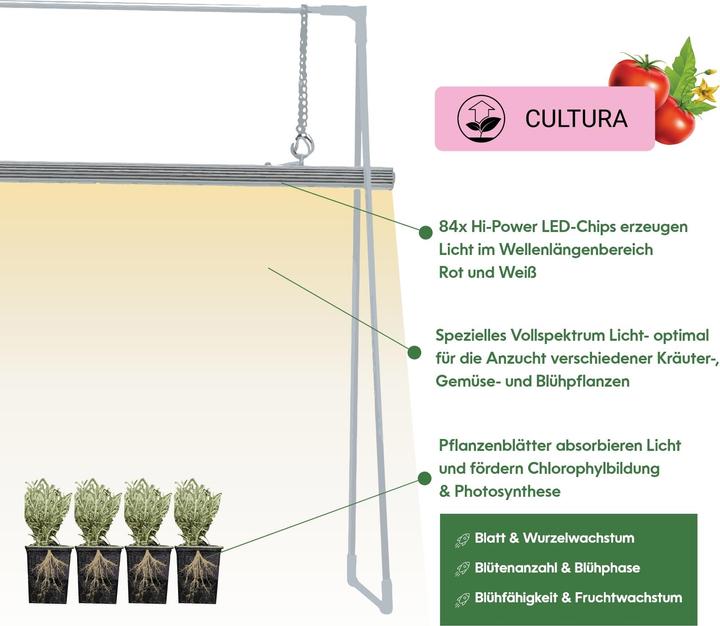 Actual product image Venso Growlight Duo (LED, 245 V)