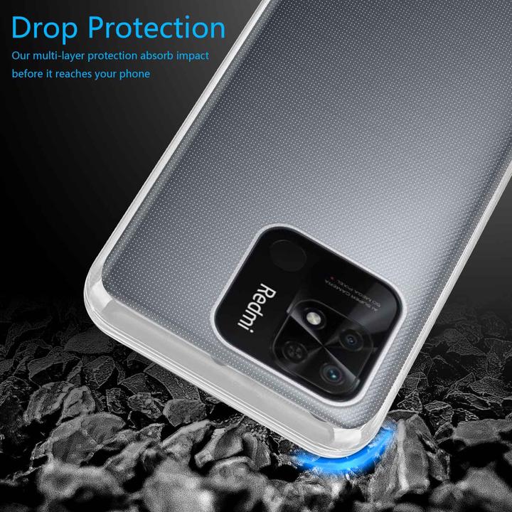 Produktbild Cadorabo TPU Ultra Slim AIR Hülle für Xiaomi RedMi 10C / POCO C40 (Xiaomi Poco C40, Xiaomi Redmi 10C)