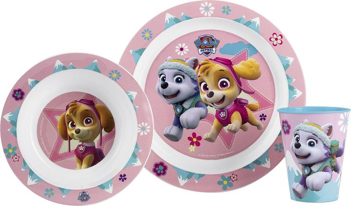 Actual product image pos Breakfast set Paw Patrol Girl
