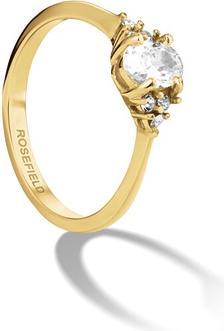 Actual product image Rosefield - Charming gold-plated ring with JRVO zircons - Circuit: 48 mm (48)