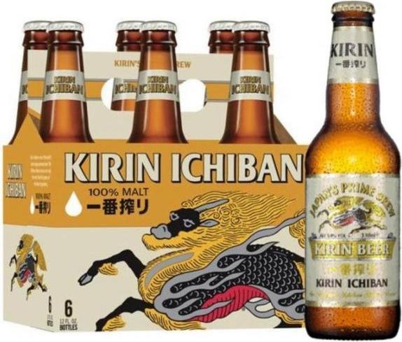 Produktbild Kirin ICHIBAN Premium Beer Kiste 24 x 330 ml / 5 % Japan (24 x 33 cl)