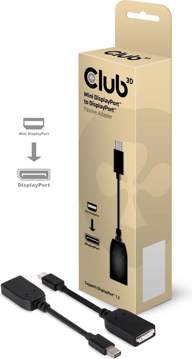 Image du produit Club 3D Mini DisplayPort vers (DP, 10 cm)