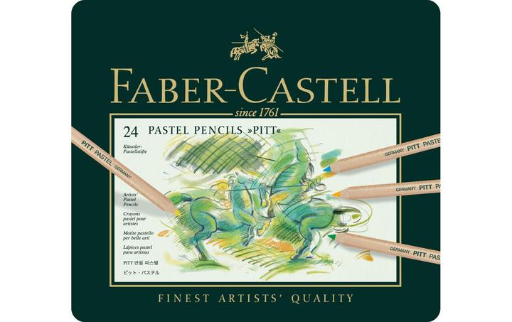 Actual product image Faber-Castell Coloured pencil PITT PASTELL (Multicoloured, 24 x)