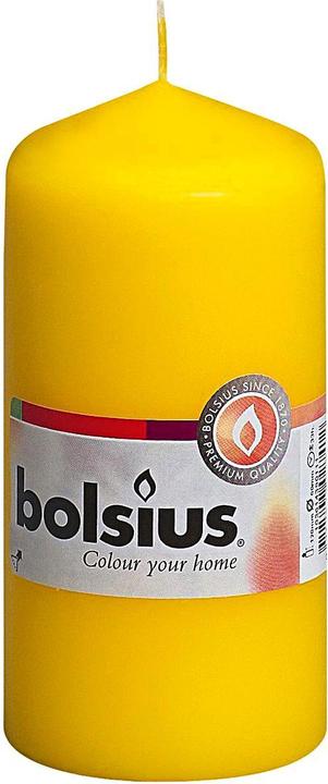 Produktbild Bolsius Stumpenkerze 12x5,8cm gelb