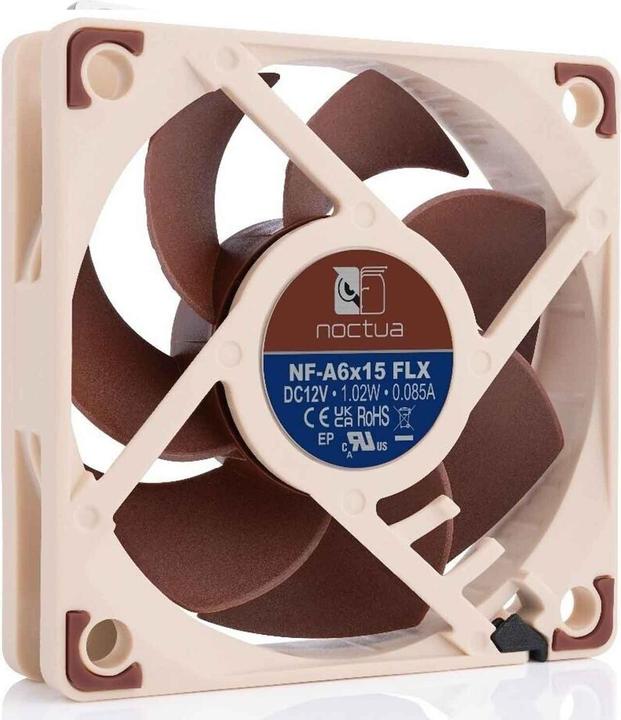 Actual product image Noctua NF-A6x15 FLX (60 mm, 1 x)