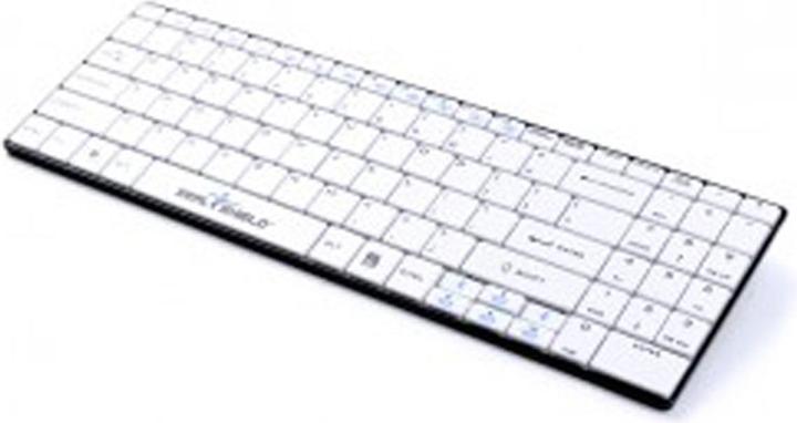 Secomp Seal SHIELD BT Tastatur Clean Wipe weiss D SSKSV099BTDE (DE, Kabellos)