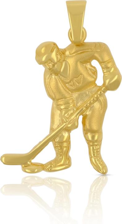 Muau Eishockey (750/18K Gelbgold)