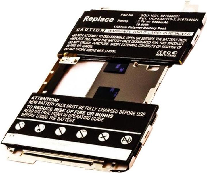 Actual product image BlackBerry Akku Playbook Akku 1ICP4/58/116-2, 916TA029H, 921600001, RU1, SQU-1001