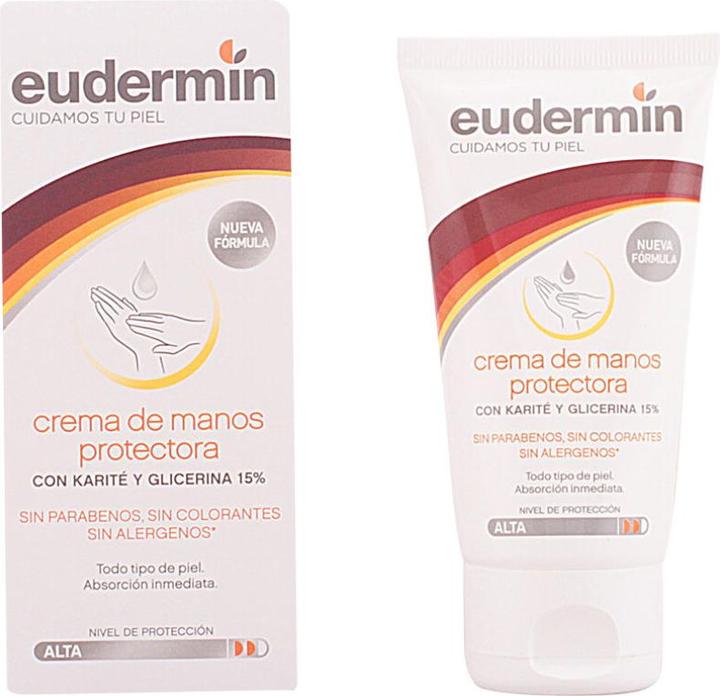 Actual product image Eudermin MANOS crema hidratante & protectora 75 ml (75 ml)