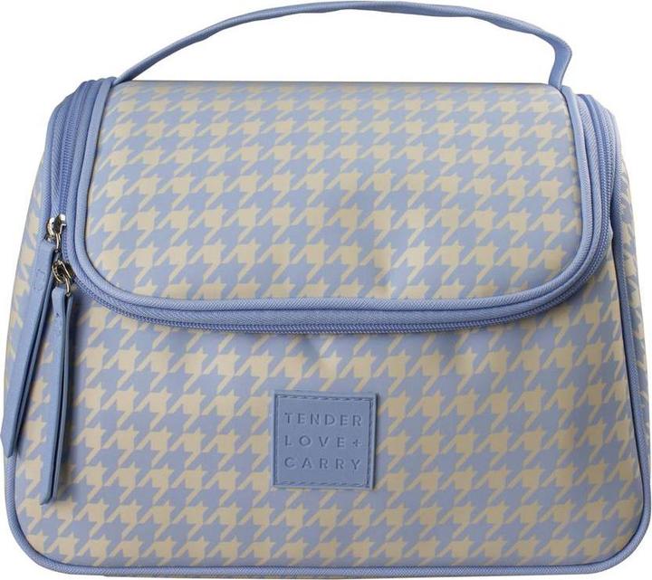 Tender Love + Carry Blue Cream Houndstooth - Weekender