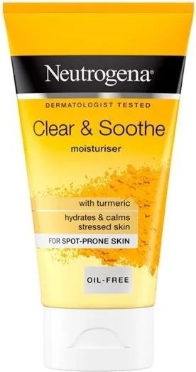 Neutrogena Clear & Soothe Face Cream With Turmeric 75Ml (75 ml, 24h Creme)
