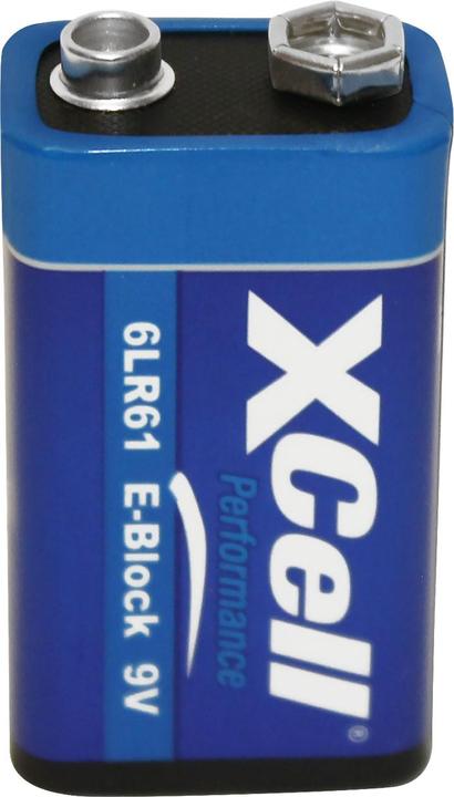 Produktbild Hückmann Batterie 9V-Block, 6LR61, Performance Alkaline, 9V (1 Stk., 9V Block)
