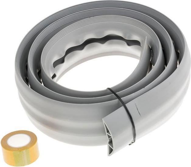 Actual product image Rs Pro SOFT WIRING DUCT with adh Tape Grey6ft (183 cm)