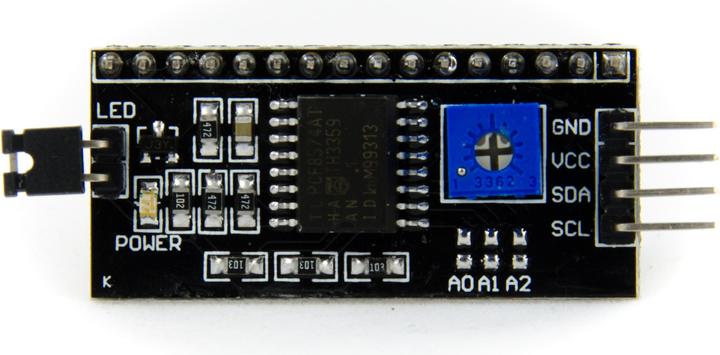 Image du produit Purecrea Interface I2C PCF8574 pour écran LCD