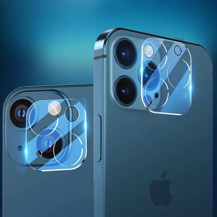 Actual product image Cadorabo Camera lenses protection (1 Piece, Apple iPhone 11 Pro Max)
