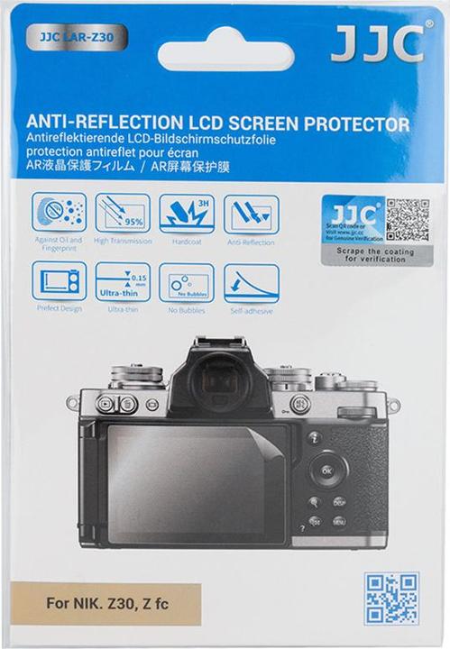 Produktbild JJC LAR Z30 Anti Reflection LCD Screen Protector (Nikon Z30, Nikon Zfc) (Displayschutz)