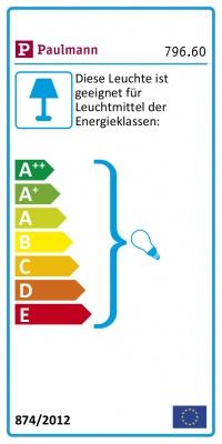 Energie-Label Paulmann Neordic Haldar (E14)